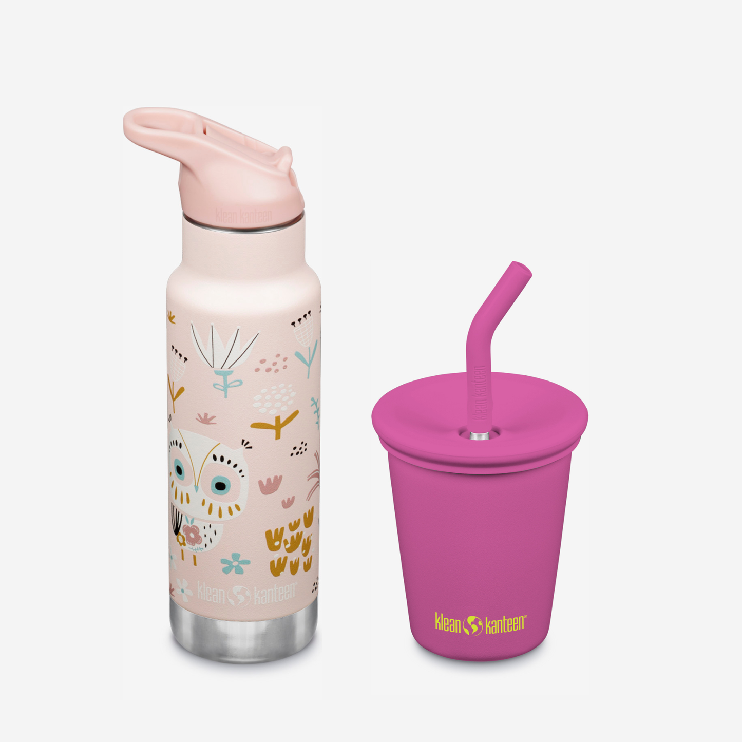 kid-s-sippy-cup-and-water-bottle-set-y9 KK-Kids-SippyCupandWaterBottleSet-RoseViolet-Owlet.png