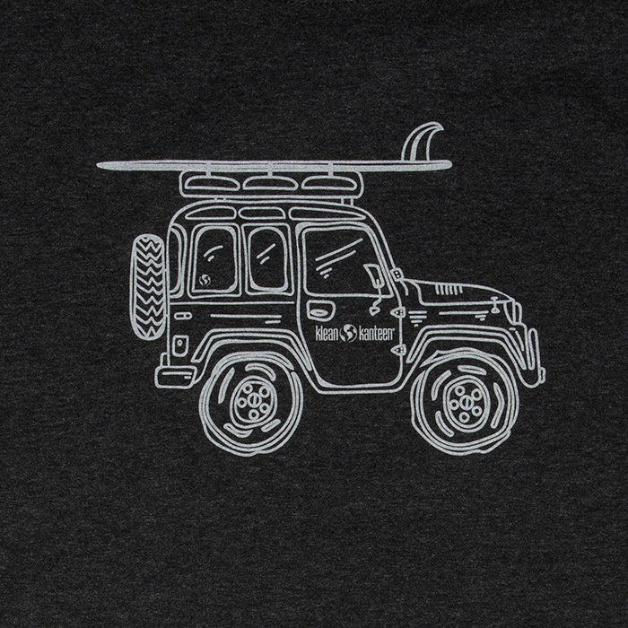 adventure-vehicle-t-shirt-s1 klean_shirt_jeep_front_closeup_lifestyle.jpg
